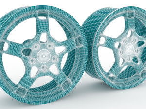 Porsche carrera 4s lobster rim printable 3D Принт Модель