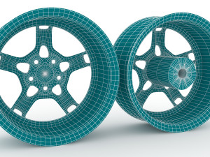 Porsche carrera 4s lobster rim printable 3D Принт Модель