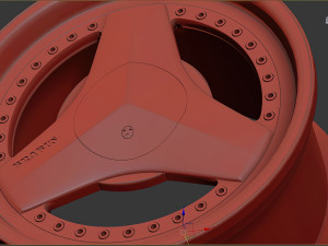 Brabus monoblock ii 3d print model 3D 打印模型