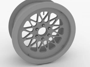 chaparral 2j rim low-poly 3D Print Model
