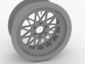 chaparral 2j rim low-poly 3D Print Model