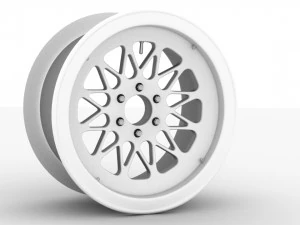 chaparral 2j rim low-poly 3D Print Model