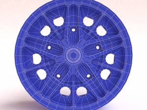 empi cosmic vw rim printable 3Dプリントモデル