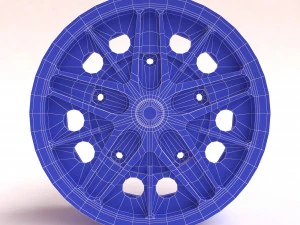empi cosmic vw rim printable 3D Print Model
