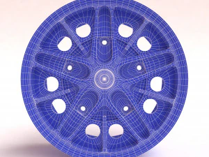 empi cosmic vw rim printable 3D Print Model