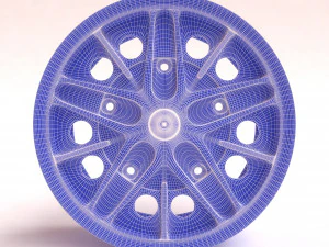 empi cosmic vw rim printable 3D Print Model