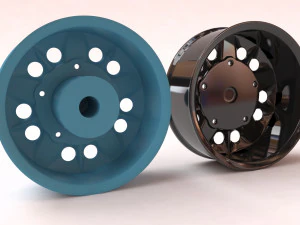 empi cosmic vw rim printable 3D Print Model