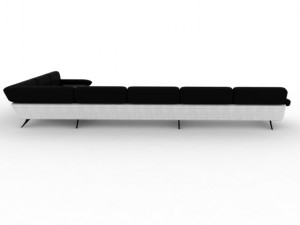 corner sofa 3D 模型