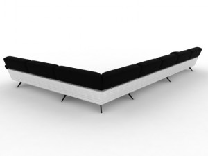 corner sofa 3D 模型