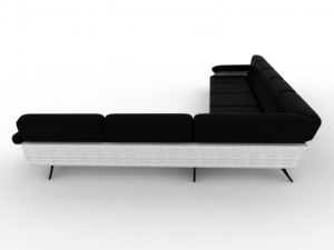 corner sofa 3D 模型