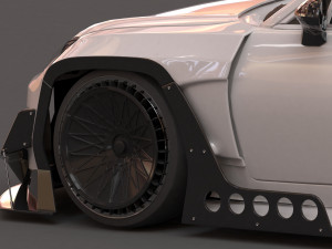 Toyota GR86 RZ Pandem Aero kit printable Modelo 3D