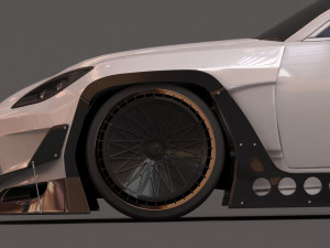 Toyota GR86 RZ Pandem Aero kit printable Modelo 3D