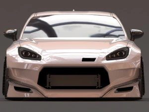 Kit Toyota GR86 RZ Pandem Aero para impress&atilde;o Modelo 3D