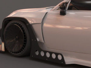 Kit Toyota GR86 RZ Pandem Aero para impress&atilde;o Modelo 3D