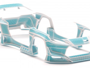 Toyota GR86 RZ Pandem Aero kit printable Modelo 3D