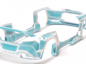 Toyota GR86 RZ Pandem Aero kit printable Modelo 3D