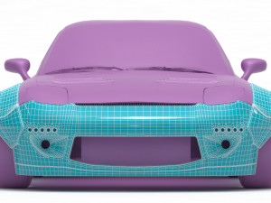 Mazda RX7 Rocket Bunny Print Kit 3D Print Model