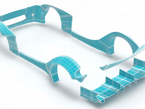 Mazda RX7 Rocket Bunny Print Kit 3D Print Model