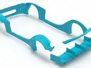 Mazda RX7 Rocket Bunny Print Kit 3D Print Model