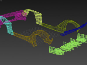 Mazda RX7 Rocket Bunny Print Kit 3D Print Model