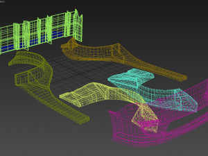 Mazda RX7 Rocket Bunny Print Kit 3D Print Model