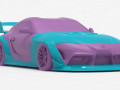 Toyota Supra A90 Wide Body Kit Modello di stampa 3D