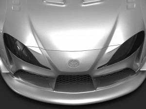 Toyota Supra A90 Wide Body Kit Modello di stampa 3D