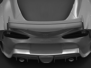 Toyota Supra A90 Wide Body Kit Modello di stampa 3D