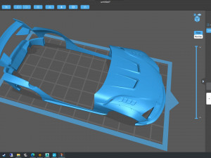 Toyota Supra A90 Wide Body Kit Modello di stampa 3D