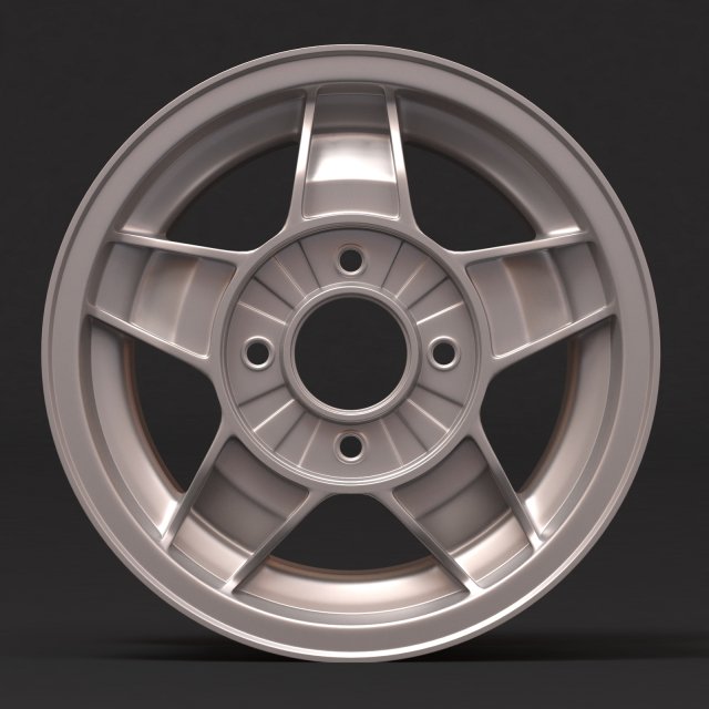 ATS Classic rim printable 3D Baskı Modeli .c4d .max .obj .3ds .fbx .stl .blend 