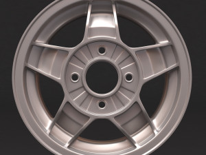 ATS Classic rim printable 3D Print Model