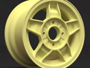 ATS Classic rim printable 3D Print Model