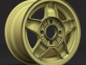 ATS Classic rim printable 3D Print Model