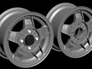 ATS Classic rim printable 3D Print Model