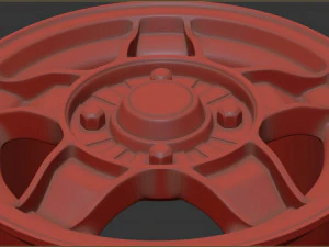 ATS Classic rim printable 3D Print Model