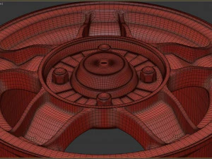 ATS Classic rim printable 3D Print Model