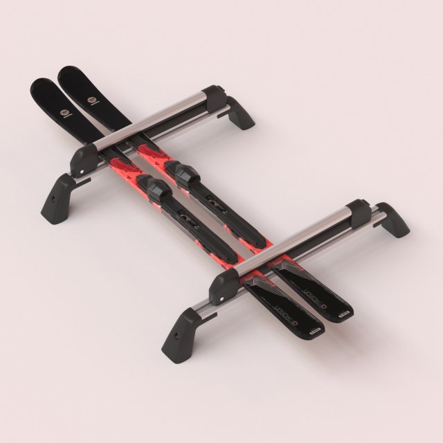 Car Roof Bars Racks printable 3D Print Model .c4d .max .obj .3ds .fbx .stl .blend 