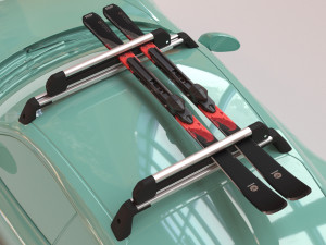Car Roof Bars Racks printable 3D Print Model
