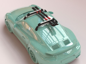 Car Roof Bars Racks printable 3D Print Model