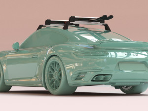 Car Roof Bars Racks printable 3D Print Model