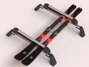 Car Roof Bars Racks printable 3D Print Model