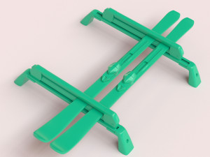 Car Roof Bars Racks printable 3D Print Model