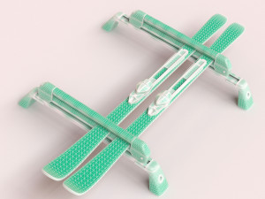 Car Roof Bars Racks printable 3D Print Model