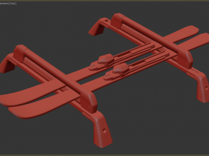 Car Roof Bars Racks printable 3D Print Model