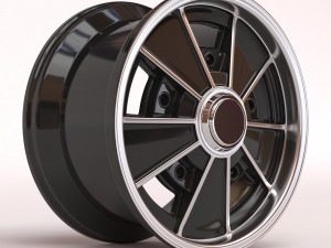 BRM Flat 4 rim printable 3D printmodel