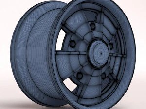 BRM Flat 4 rim printable 3D Print Model