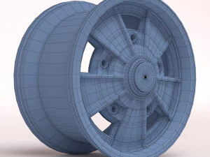 BRM Flat 4 rim printable 3D Print Model