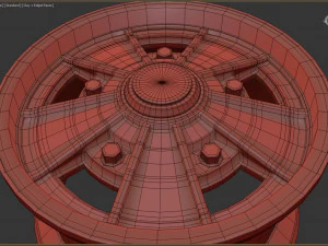 BRM Flat 4 rim printable 3D Print Model