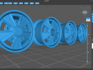 BRM Flat 4 rim printable 3D printmodel