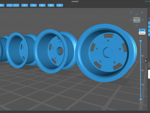 BRM Flat 4 rim printable 3D printmodel